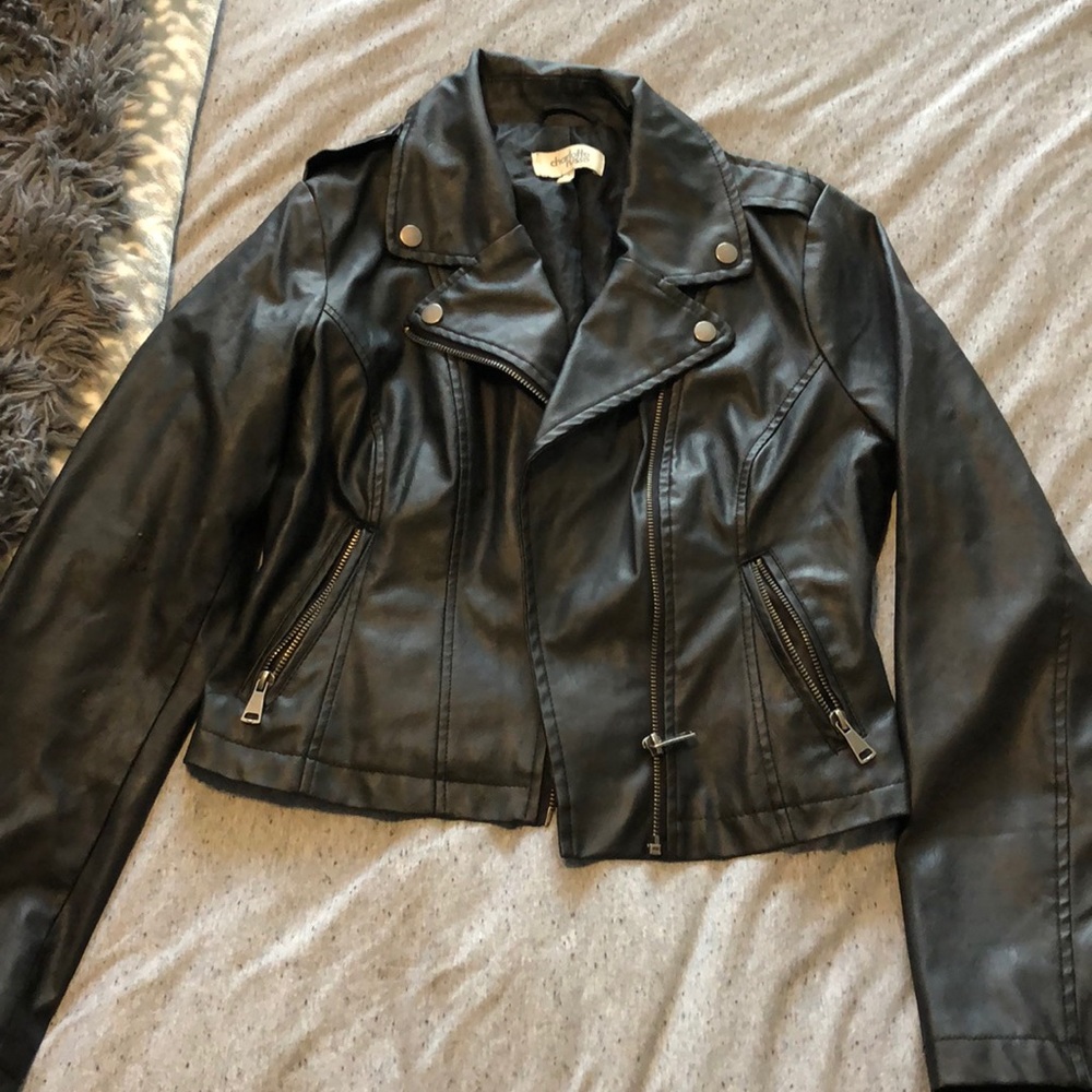 Leather jacket